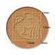 leathercraft tool leather stamp Craft Japan Extra Stamps E696