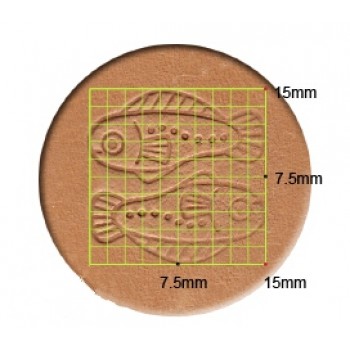 leathercraft tool leather stamp Craft Japan Extra Stamps E697