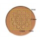 leathercraft tool leather stamp Craft Japan Extra Stamps E385