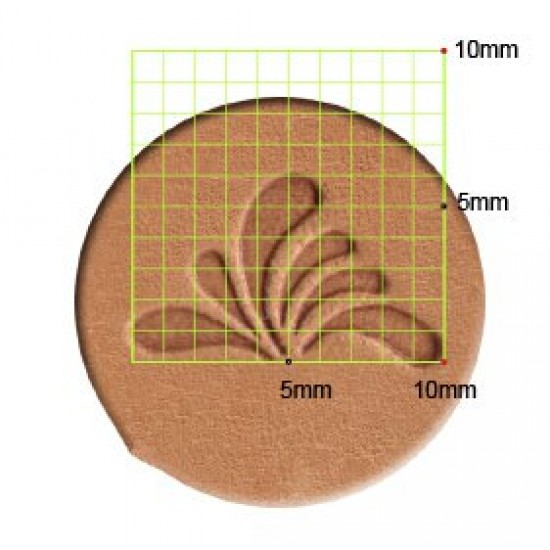 leathercraft tool leather stamp Craft Japan Extra Stamps E320