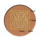 leathercraft tool leather stamp Craft Japan Extra Stamps E692