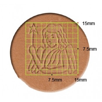 leathercraft tool leather stamp Craft Japan Extra Stamps E691