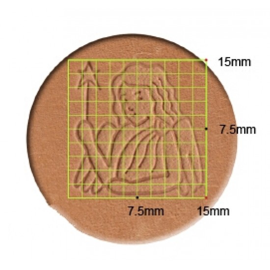 leathercraft tool leather stamp Craft Japan Extra Stamps E691