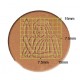 leathercraft tool leather stamp Craft Japan Extra Stamps E691