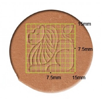 leathercraft tool leather stamp Craft Japan Extra Stamps E690
