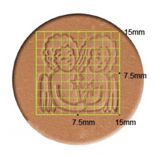 leathercraft tool leather stamp Craft Japan Extra Stamps E688