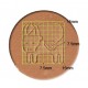 leathercraft tool leather stamp Craft Japan Extra Stamps E687