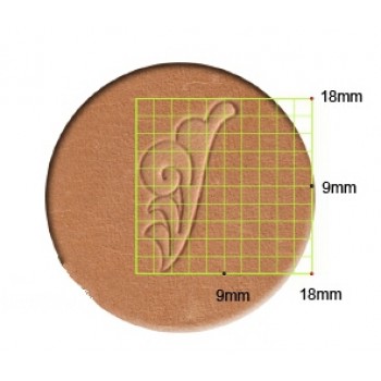 leathercraft tool leather stamp Craft Japan Extra Stamps (K) K153R