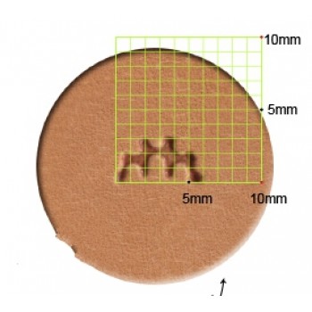 leathercraft tool leather stamp Craft Japan figure Stamps F922