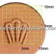 leathercraft tool leather stamp Craft Japan Stamp Flower Petal Y653 leather tools