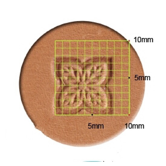 leathercraft tool leather stamp Craft Japan Geometric (G)  G564