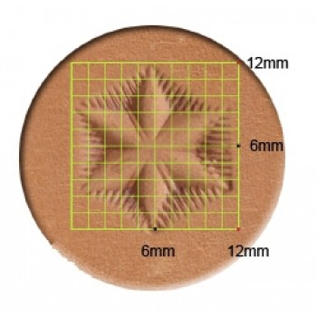 leathercraft tool leather stamp Craft Japan Geometric (G)  G526