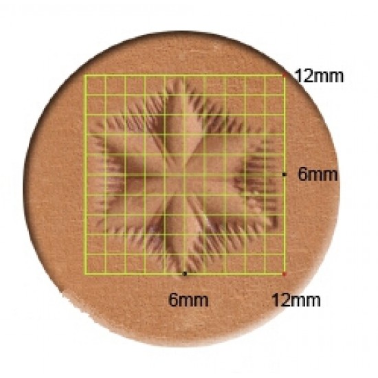 leathercraft tool leather stamp Craft Japan Geometric (G)  G526