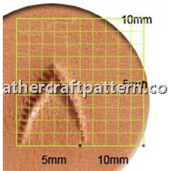 leathercraft tool leather stamp Craft Japan Stamp Mulefoot U710 leather tools