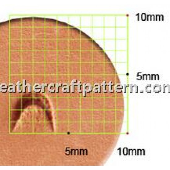 leathercraft tool leather stamp Craft Japan Stamp Mulefoot U851leather tools