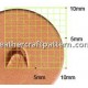 leathercraft tool leather stamp Craft Japan Stamp Mulefoot U851leather tools