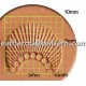 leathercraft tool leather stamp Craft Japan Stamp Sunbrust N720 leather tools