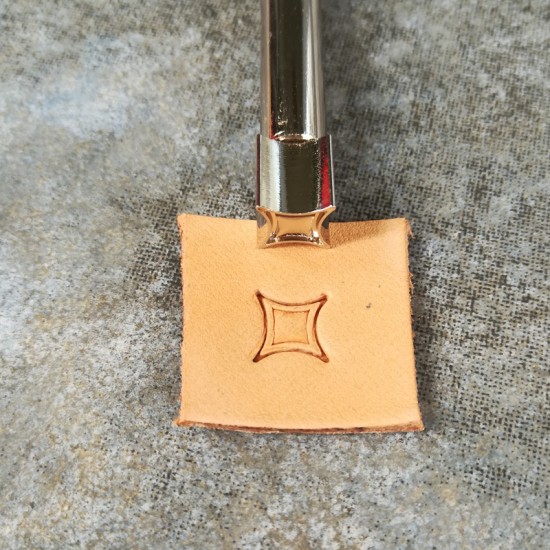 Leather stamp, leather craft tools, leathercraft tool, Geometric-19