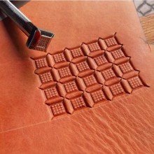 Leather stamp, leather craft tools, leathercraft tool, Geometric-20 Leather stamp, leather craft tools, leathercraft tool, Geometric-20