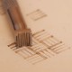 Leather stamp, leather craft tools, leathercraft tool, Geometric-21 Leather stamp, leather craft tools, leathercraft tool, Geometric-21