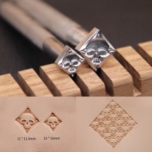Leather stamp, leather craft tools, leathercraft tool, Geometric-22 Leather stamp, leather craft tools, leathercraft tool, Geometric-22