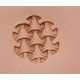 Leather stamp, leather craft tools, leathercraft tool, Geometric-24