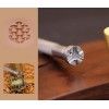 Leather stamp, leather craft tools, leathercraft tool, Geometric-24
