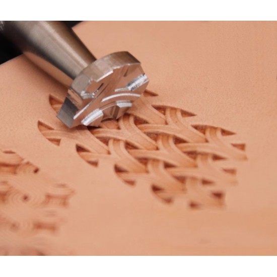 Leather stamp, leather craft tools, leathercraft tool, Geometric-28