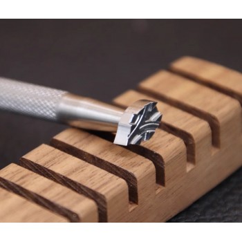 Leather stamp, leather craft tools, leathercraft tool, Geometric-28