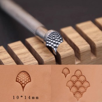 Leather stamp, leather craft tools, leathercraft tool, Geometric-30