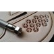 leathercraft tool, leather craft tool, leather stamps, Geometric-7