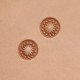 Leather stamp, leather craft tools, leathercraft tool, J61-022