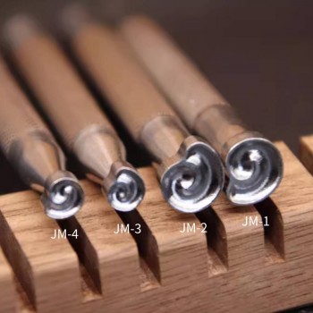 Leather stamp, leather craft tools, leathercraft tool, JM-1, JM-2, JM-3, JM-4