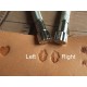 Leather stamp, leather craft tools, leathercraft tool, leaf, JL.L950