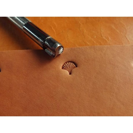 Leather stamp, leather craft tools, leathercraft tool, leather tooling tool, Scallop Leather stamp, leather craft tools, leathercraft tool, leather tooling tool, Scallop