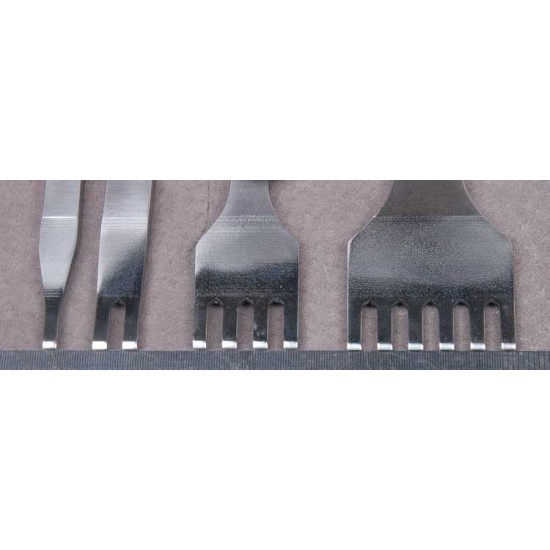 3MM Flat Style - Leather lacing Chisel Leathercraft Pricking Iron Tool, thonging chisel 3MM Flat Style - Leather lacing Chisel Leathercraft Pricking Iron Tool, thonging chisel