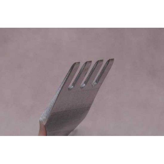 3MM Flat Style - Leather lacing Chisel Leathercraft Pricking Iron Tool, thonging chisel 3MM Flat Style - Leather lacing Chisel Leathercraft Pricking Iron Tool, thonging chisel