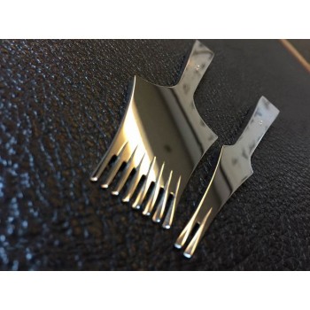 Customer order oblique Hermes style chisel, pricking iron, handmade critically Customer order oblique Hermes style chisel, pricking iron, handmade critically