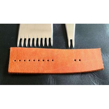 Round hole - Leather Stitching Chisel Leathercraft Pricking Iron Tool