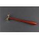 Solid brass leather thread hammer