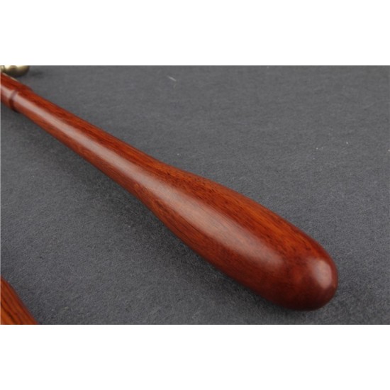 Solid brass leather thread hammer