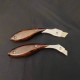 Leather blade clamp knife Leather blade clamp knife