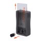 Blade disposal container with breaker