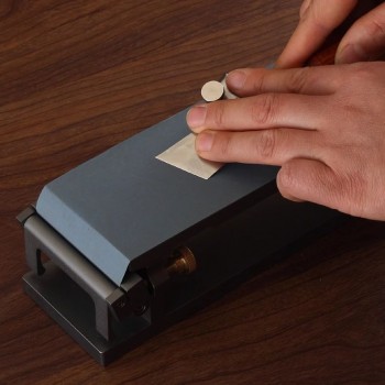 Leather knife fixed angle sharpener