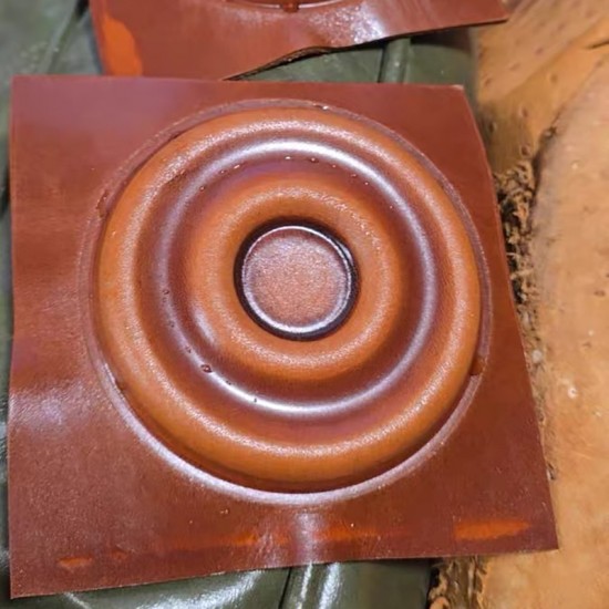 Leather bracelet and finger ring tray mould