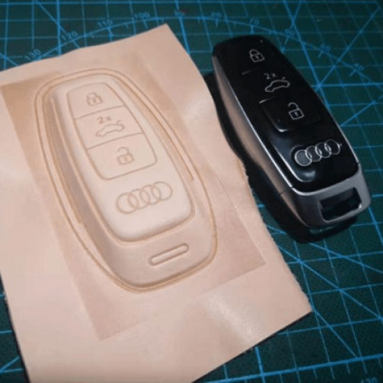 Audi 3D car key case mould, A3, A4, A6, A8, new Audi