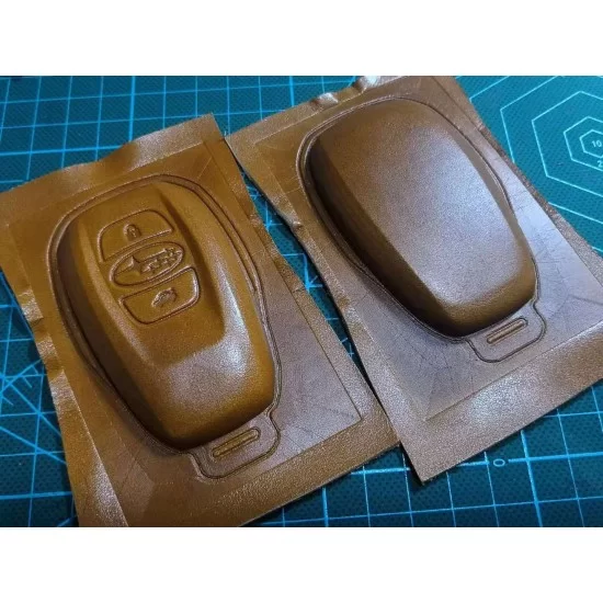 Leather Key Fob Cover for Subaru 1