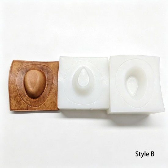 Leather mould- small cowboy hat
