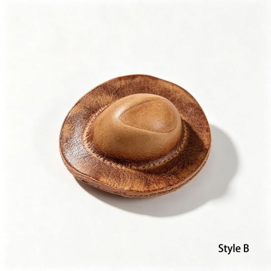 Leather mould- small cowboy hat