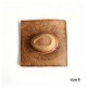 Leather mould- small cowboy hat